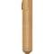 Ekena Millwork Olympic Arts and Crafts Rough Sawn Bracket w/ Offset Brace, Western Red Cedar, 6"W x 32"D x 32"H BKT0604X32X32OLY03RWR - alternate 3